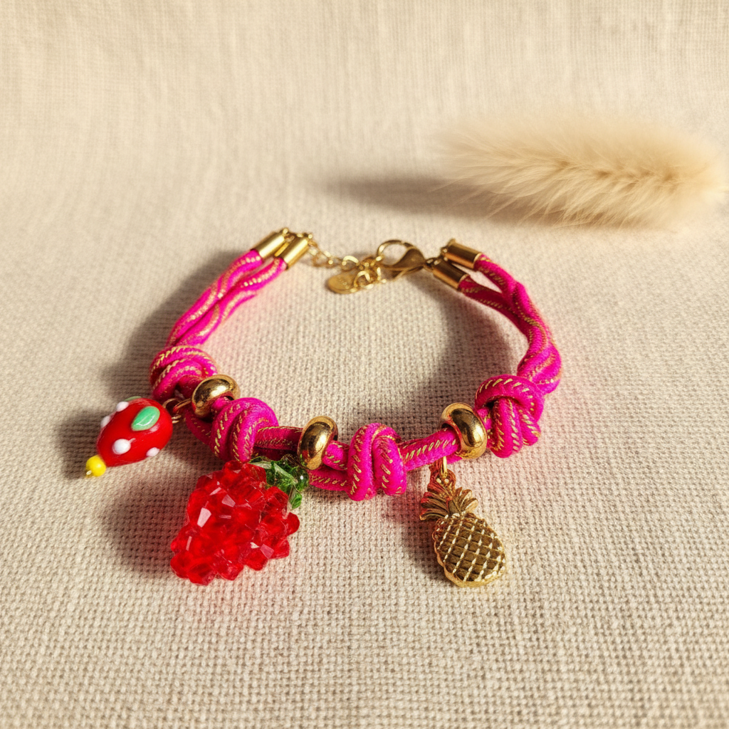 Berry Bliss – Leinentuch & Pampas